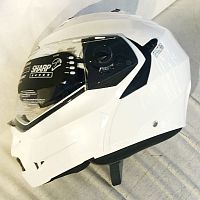 картинка Шлем CABERG DUKE || white metal S C0IA00A5 от магазина moto-bazar61.ru