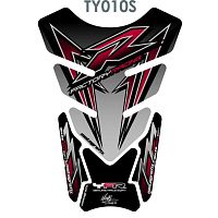 Наклейка на бак MOTOGRAFIX YAMAHA SILVER TY010S - купить в Ростове-на-Дону