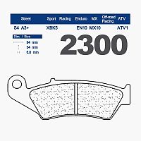 Тормозные колодки CL 2300S4 для Honda XR600R XR250R CR250R Kawasaki KX250
