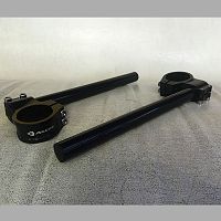 картинка Clip-on Accel BLACK d43mm COS-43 black от магазина moto-bazar61.ru