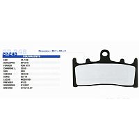 картинка Тормозные колодки Nissin 2P-248NS от магазина moto-bazar61.ru