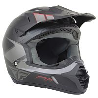 картинка Шлем FLY Kinetic Impuls grey/blk.matt XS 13470 от магазина moto-bazar61.ru
