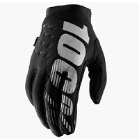 картинка Перчатки 100% Brisker XL Black/Grey 10016-057-13 XL от магазина moto-bazar61.ru