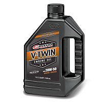 картинка Масло моторное MAXIMA V-TWIN Mineral 20W50 1L 30-06901 от магазина moto-bazar61.ru
