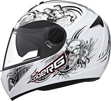 картинка Шлем CABERG V2 407 HELLRACER II WHITE L от магазина moto-bazar61.ru