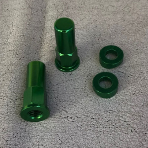картинка Гайка Accel на буксатор GREEN RL-01green от магазина moto-bazar61.ru