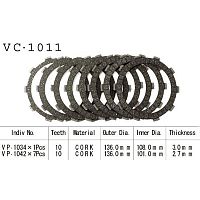 картинка Диск сцепления VESRAH VC-1011 от магазина moto-bazar61.ru