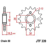 картинка Звезда ведущая JT JTF339.17RB от магазина moto-bazar61.ru