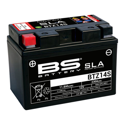 картинка АКБ BS-Battery BTZ14S SLA (YTZ14S) 20630 от магазина moto-bazar61.ru