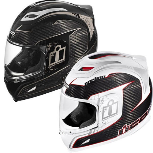 Шлем ICON AIRFRAME CARBON LIFEFORM WHITE M фото и видео