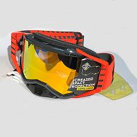 картинка Очки кроссовые SCOTT Prospect blk/orange chrome SC-262589-1009280 от магазина moto-bazar61.ru