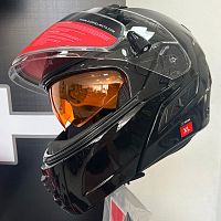 Шлем с эл.подогрев ZOX Condor blk XL 88-E3084 XL фото вид спереди | Moto-Bazar