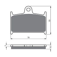 Тормозные колодки GOLDfren S33 017 24767 - купить в Ростове-на-Дону
