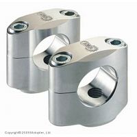 картинка Проставки руля AFAM CLAMP DIA 22/28 high silver от магазина moto-bazar61.ru