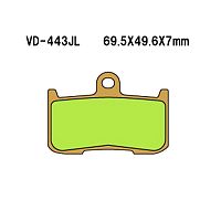Тормозные колодки VD-443JL - купить в Ростове-на-Дону