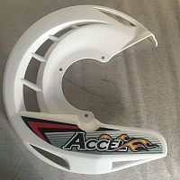 картинка Защита торм. диска Accel WHITE FDC-01white от магазина moto-bazar61.ru