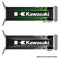 картинка Ручки ORBITAL kawasaki black 685611 от магазина moto-bazar61.ru