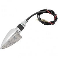картинка Поворотники на ножке EMGO SPEAR LED CHR CLR AMB от магазина moto-bazar61.ru