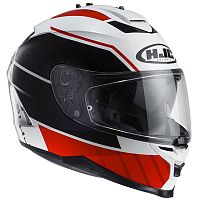 Шлем HJC IS-17 TRIDENTS MC1 XL 15031 фото вид спереди | Moto-Bazar