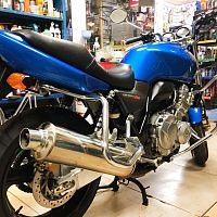 Мотоцикл HONDA CB 400 SFVK NC42-1101425 2008 - вид спереди и сбоку