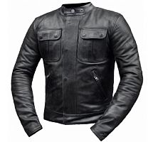 КУРТКА  кожа MOTEQ Gravity blk 4XL M08510-003-18 4XL фото | Moto-Bazar