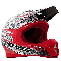 Шлем кросс EVS T7 MARTINI RED XL HT7M-RD-XL фото вид спереди | Moto-Bazar