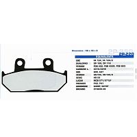 картинка Тормозные колодки Nissin 2P-220SS от магазина moto-bazar61.ru