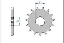 Звезда ведущая AFAM 22900-16 (JTF423.16) - купить в Ростове-на-Дону