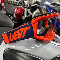 картинка Очки кроссовые LEATT Vizion 2.5 Orange Clear 90 VLT 8025250440 от магазина moto-bazar61.ru