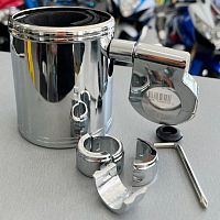картинка Подстаканник H/D Style chrome SBJ-0027E от магазина moto-bazar61.ru