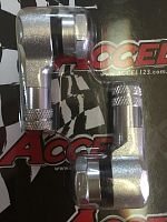 картинка Вентиль Accel 90% SILVER VC-02 silver от магазина moto-bazar61.ru