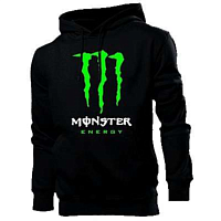 картинка Толстовка MONSTER черный XL от магазина moto-bazar61.ru