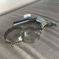 картинка Защита перьев вилки SHIN YO CHROME 54-57mm 701-005 от магазина moto-bazar61.ru