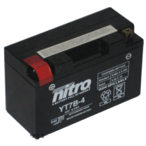 картинка АКБ NITRO YT7B-4 (YT7B-BS) от магазина moto-bazar61.ru