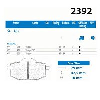 картинка Тормозные колодки CL 2392S4 от магазина moto-bazar61.ru