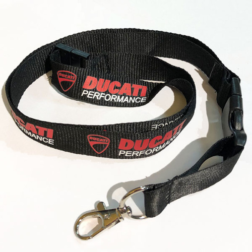 картинка Шнурок для ключей DUCATI white/black 17250 от магазина moto-bazar61.ru