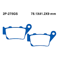 Тормозные колодки Nissin 2P-275GS задние для KTM Yamaha BMW Ducati Honda