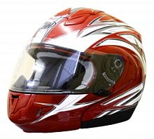 Шлем THH T-796 BLUE/SILVER L фото вид спереди | Moto-Bazar