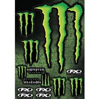 картинка Наклейка FACTORY EFFEX MONSTER 17-68022 от магазина moto-bazar61.ru