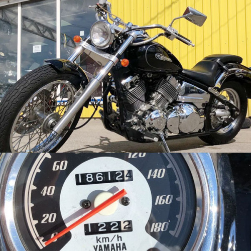 Мотоцикл YAMAHA DRAGSTAR 400 4TR-101956 1998 - реальные фото  фото 3