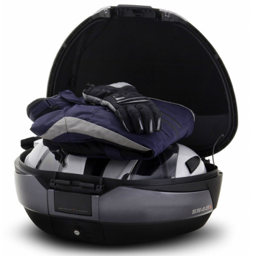 картинка Кофр SHAD SH48  (BLACK/GREY) D0B48300 от магазина moto-bazar61.ru фото 2
