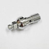 картинка Болт тормозной VENHILL chrom штуцер 10*1.25mm 310125DC от магазина moto-bazar61.ru