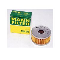 картинка Масляный фильтр внутр MANN FILTER MH69 (HF136) от магазина moto-bazar61.ru