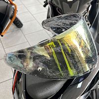 Визор HJC HJ-40 зеркальный GOLD HHJ40G3000800 купить в Ростове-на-Дону | Moto-Bazar