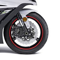 Наклейка на диск PRINT FLUORESCENT STRIPS CHROME - купить в Ростове-на-Дону