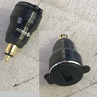 картинка Переходник USB для BMW на 2 гнезда ALU ACCDIN2USBALU19 от магазина moto-bazar61.ru
