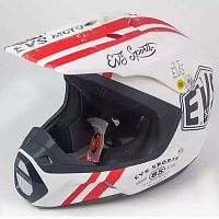 картинка Шлем кросс EVS T5 GP FURY white/matt XL 14255 от магазина moto-bazar61.ru