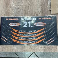 картинка Наклейка на обод ZETA 17"/19" orange W50-1306 от магазина moto-bazar61.ru