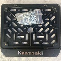 картинка Рамка под номер KAWASAKI 190*145 5550-2019 от магазина moto-bazar61.ru