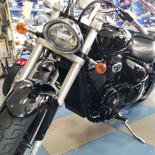 Мотоцикл SUZUKI BOULEVARD 400 VK55A-100611 2008 - полный фотоотчет